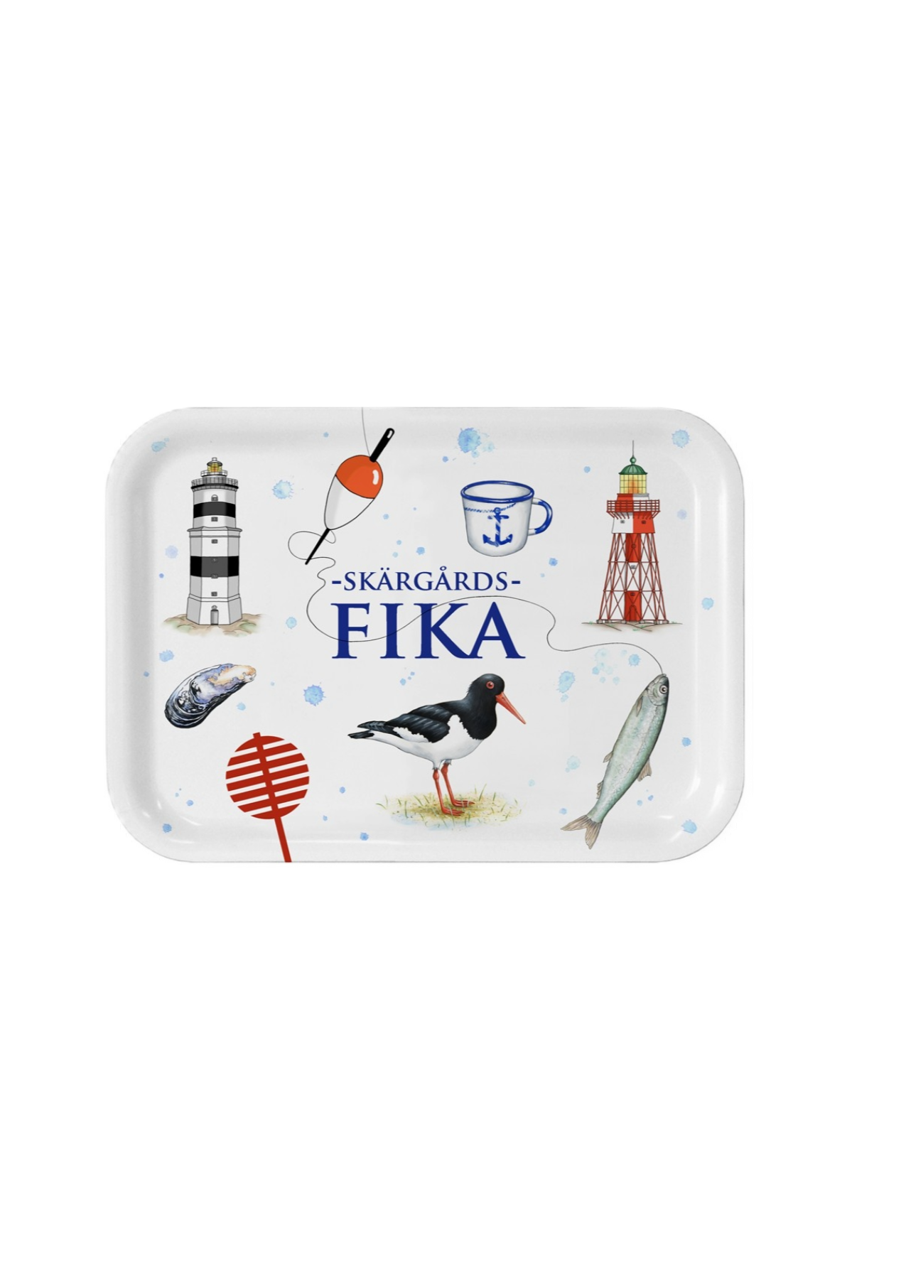 Bricka skärgårdsfika MARIE STENDAHL